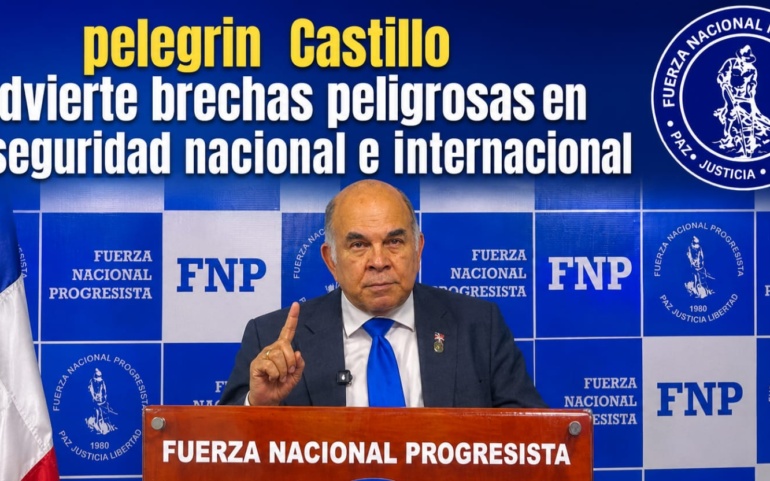 Declaración Pública FNP. Pelegrín advierte de brechas peligrosas en la seguridad nacional e internacional. Reclama declaración de Estados de Excepción en Frontera.